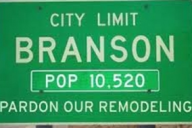 Branson is only 45 minutes away!